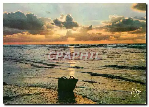 Cartes postales moderne La Cote Atlantique Coucher de Soleil sur Notre Belle Plage