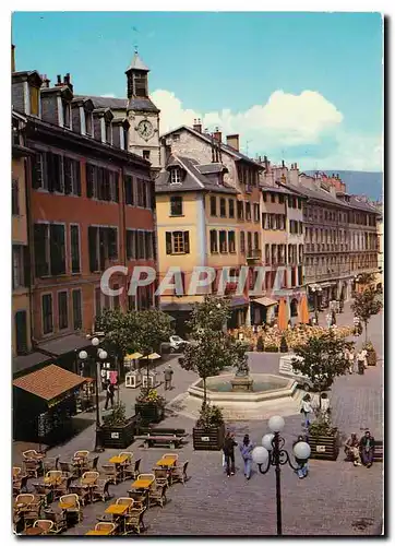 Moderne Karte Chambery (Savoie) Place Saint Leger