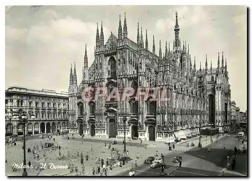 Moderne Karte Milano le 23 juin 1957