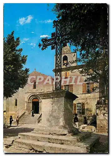Cartes postales moderne Reflets de Provence les Baux en Provence (B du R) L'eglise St Vincent