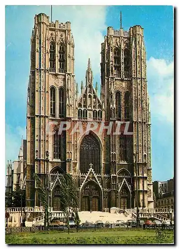 Cartes postales moderne Bruxelles Cathedrale Saint Michel