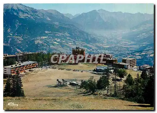 Cartes postales moderne Pra Loup (Alp de Hte Prov) Alr 1600 2500 m Station d'Honore Bonnet Ete Hiver Vue generale au loi