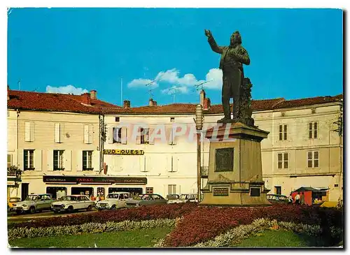 Cartes postales moderne La France Touristique Agen La place Jasmin (grand poete en langue d'oc