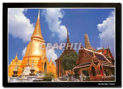 Moderne Karte Wat Phra Kaew