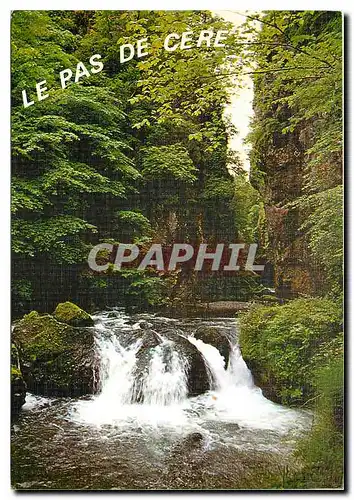 Cartes postales moderne Le Cantal Pittoresque Vallee de la Cere Le Pas de Cere entre Thiezac et Vic