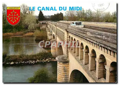 Cartes postales moderne Le Canal du Midi