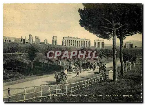 Cartes postales moderne Roma Aquedact of Gladuis and the Appia Nuo Street