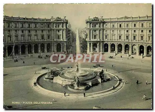 Cartes postales moderne Roma Place de l'Esedra