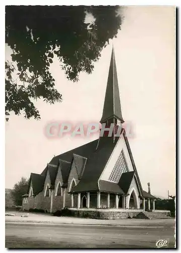 Moderne Karte Env de Thonon Evian Vougy Notre Dame du Leman