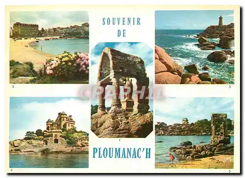 Cartes postales moderne Couleurs et Lumiere de France La Bretagne Ploumanac'h (Cotes du Nord) L'Oratoire Saint Guirec La