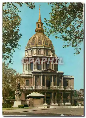 Cartes postales moderne Couleurs et Lumiere de France Paris en Flanant Eglise Saint Louis des Invalides