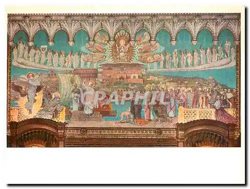 Cartes postales moderne La Basilique de Fourviere S Pothin arrive a Lugdunum