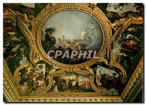 Cartes postales moderne Chateau de Versailles Salle du Trone ou Saon d'Apollon