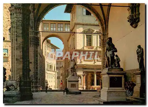 Moderne Karte Firenze Interieur de la Loge del la Signoria