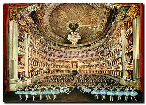 Cartes postales moderne Milano Theatre de la Scala Le Balllet