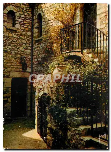 Cartes postales moderne Couleurs et Lumliere de France La Cote d'Azur Miracle de la Nature Eze (A Mmes) vieille rue