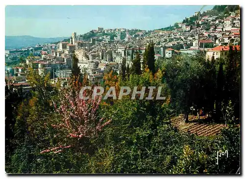 Cartes postales moderne Couleurs et Lumliere de France La Cote d'Azur Miracle de la Nature Grasse (A Mmes) vue generale