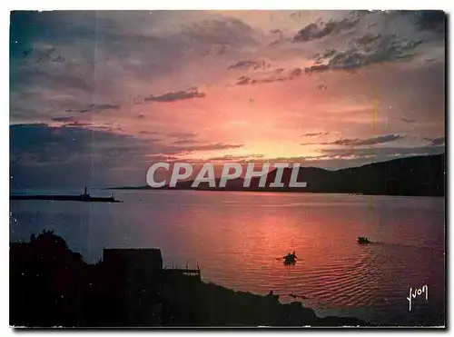 Cartes postales moderne Couleurs et Lumliere de France La Corse oasis de Beaute Propriano coucher de Soleil sur le golfe