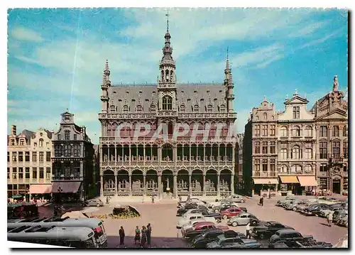 Moderne Karte Bruxelles Grand Place Maison du Roi