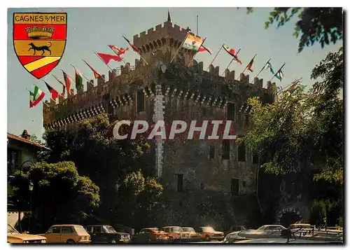 Cartes postales moderne La Cote d'Azur inoubliable Cagnes sur Mer le Chateau