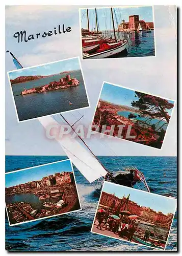 Cartes postales moderne Le Carrefour du Monde Marseille