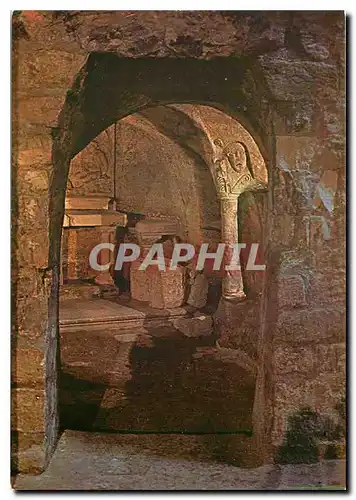 Moderne Karte Saint Victoe de Marseille Cryptes La Petite Crypte grotte primitive