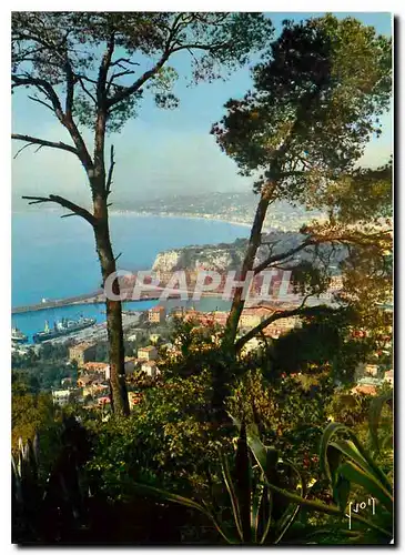 Moderne Karte Couleurs et Lumiere de France La Cote d'Azur miracle de la nature Nice (Alpes Mmes) Nice general