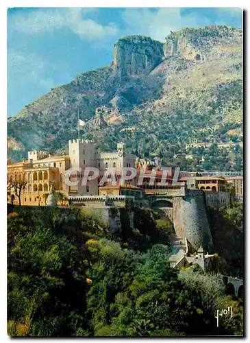 Moderne Karte Couleurs et Lumiere de France La Cote d'Azur miracle de la nature Principaute de Monaco le Palai