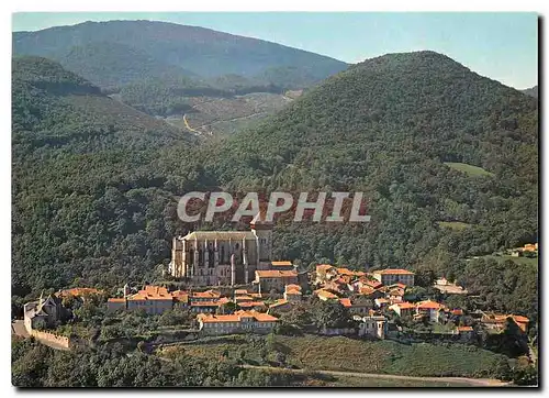 Moderne Karte Saint Bertrand de Comminges 72 ans av JC Vue aerienne