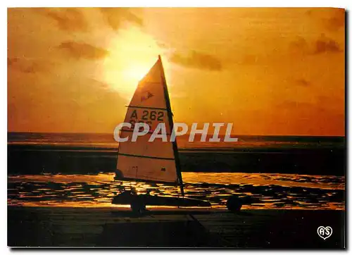 Cartes postales moderne La Cote d'Opal la vague en a paru et comme enfalmmee