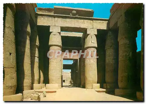 Cartes postales moderne Luxor Cour exterieur du Temple de Khonsoa