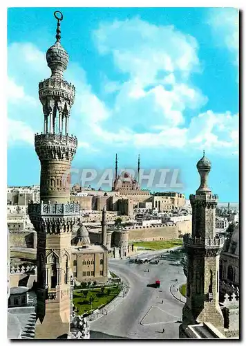 Moderne Karte Cairo La citadelle et la mosquee Mohamed Aly