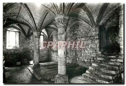 Cartes postales moderne Prieure de Saint Leu d'Esserent (Oise) Salles souterrsaines (XIIIes)
