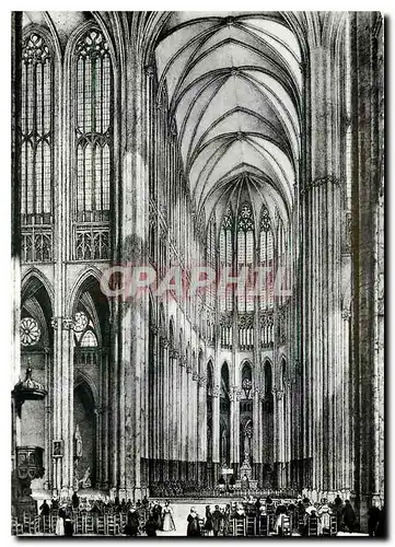 Cartes postales moderne Beauvais la cathedrale le Choeur
