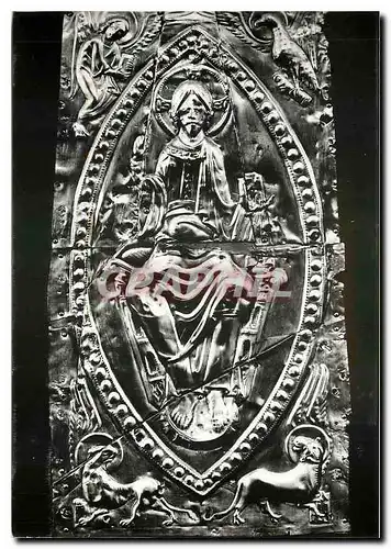 Cartes postales moderne Conques (Aveyron) Basilique Plaque d'Evangeliaire