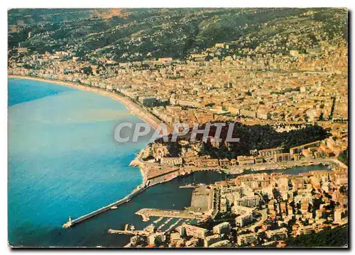 Moderne Karte Au soleil de la Cote d'Azur Nice