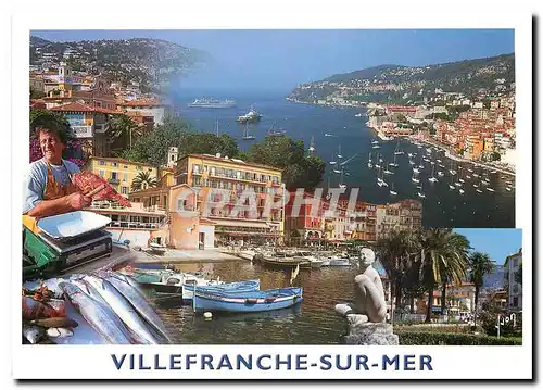 Cartes postales moderne Couleurs et Lumiere de France la Cote d'Azur Villefranche sur Mer (A Mmes)