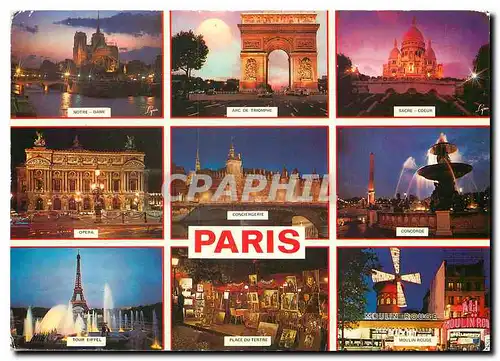 Cartes postales moderne Souvenir de Paris