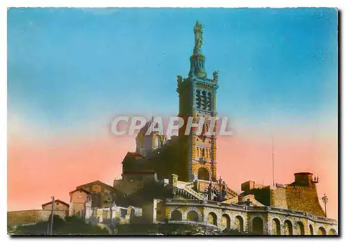 Cartes postales moderne Marseille Basilique Notre Dame de la Garde