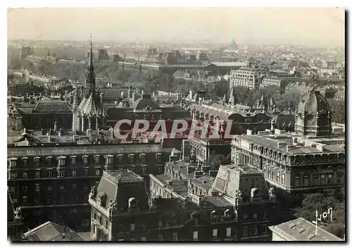 Cartes postales moderne Paris vue panoramique la Prefecture de police le Tribunal de Commerce le palais de Justice et le