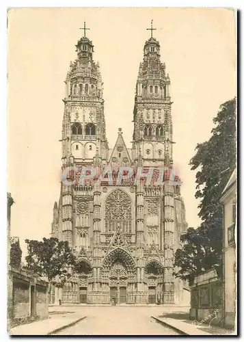 Cartes postales moderne Tours (I et L) La Cathedrale Saint Gatien commencee vers 1170 terminee vers 1507