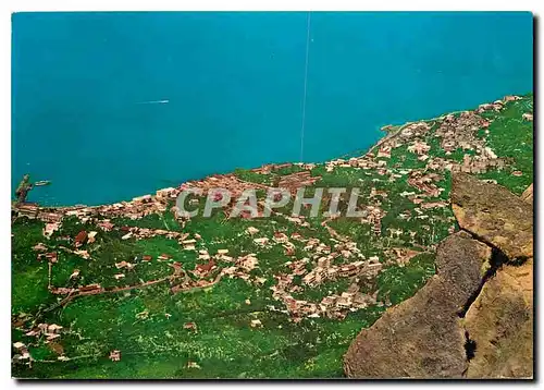 Moderne Karte Casamicciola Panorama dal Monte Epomeo