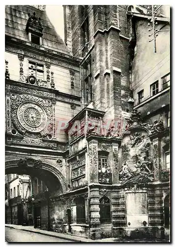 Moderne Karte Rouen (Seine Maritime) le gros Horloge