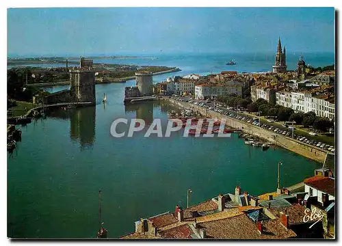 Moderne Karte La Rochelle (C Mmes) Le port