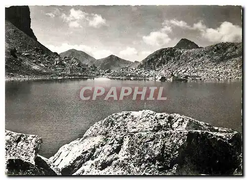 Cartes postales moderne Valdeblore (A M) Alt 1042 m le Lac Negre (2345 m)