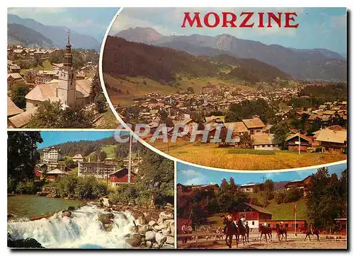 Cartes postales moderne Morzine (Haute Savoie) Alt de 1000 a 2000 m