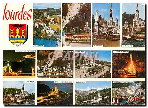 Cartes postales moderne Lourdes (Haute Pyrenees)