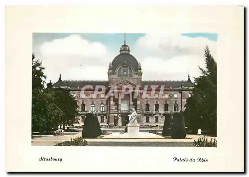 Moderne Karte Strasbourg Palais du RHin