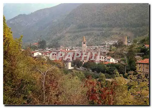 Cartes postales moderne La Brigue vue generale dans la haute Roya Michel Braun