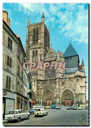 Moderne Karte Meaux (S M) La cathedrale St Etienne (XII XVIe s)